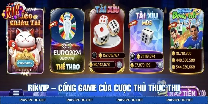 Click vào cổng game và bắt đầu hành trình trải nghiệm